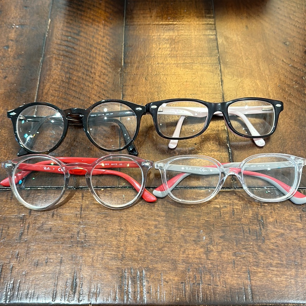 RAY BAN children’s eye glasses. Please indicate which # you want. $25 each